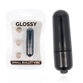 BRILLANTE - VIBRADOR BULLET PEQUEÑO NEGRO